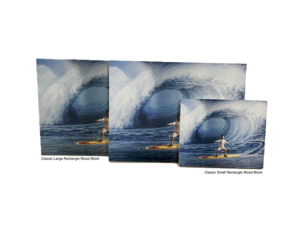 Classic Large Rectangle Wood Block | Artvo